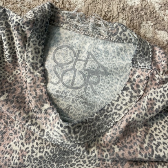 Chaser Girls leopard print ruffle skort with matching tee - Picture 3 of 8